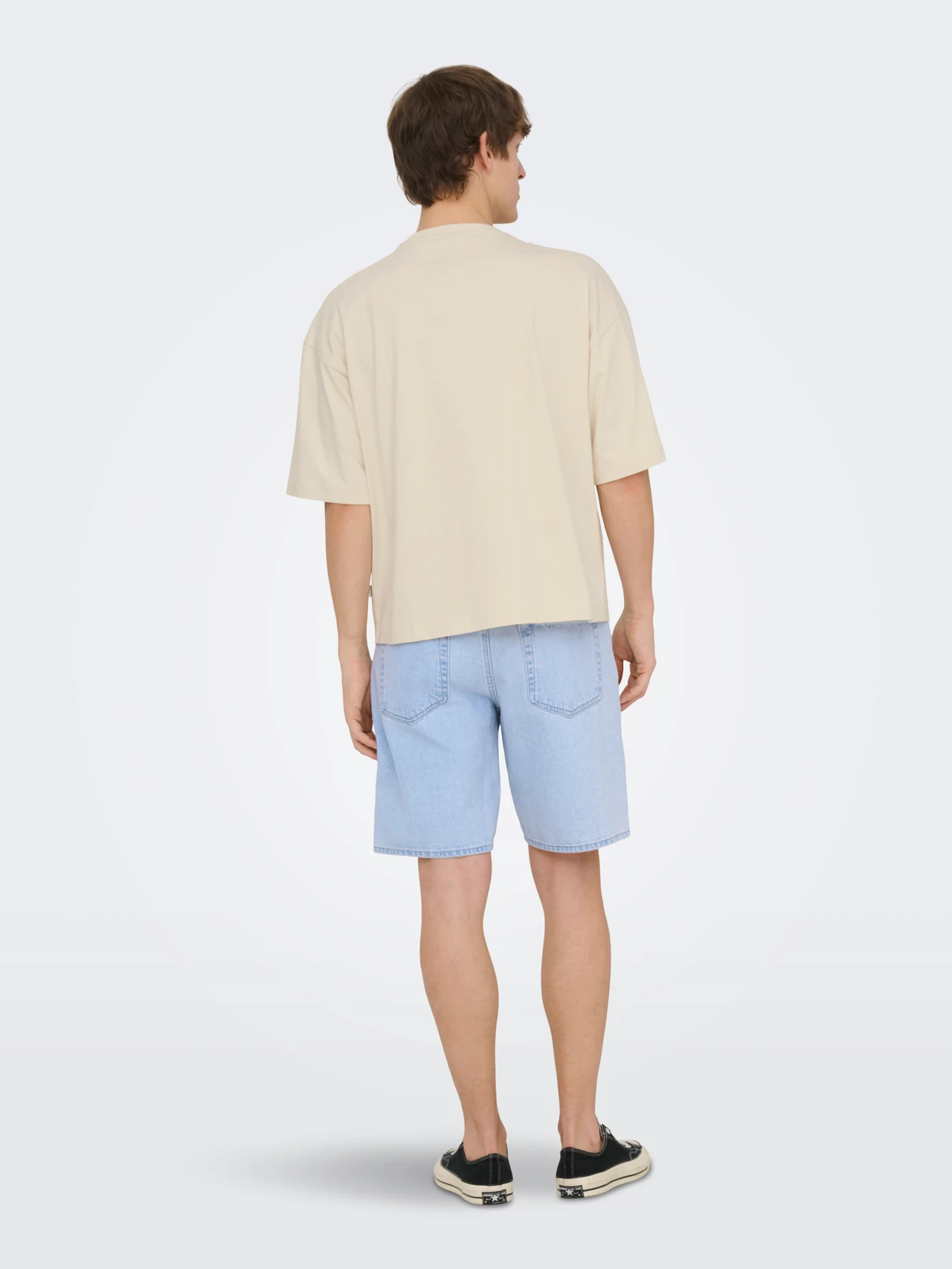 Only & Sons HOMMES EDGE STRAIGHT FIT SHORTS