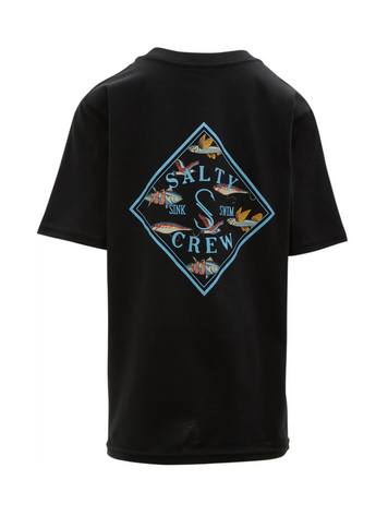Salty crew HOMMES TIPPET FILL SS TEE BLACK