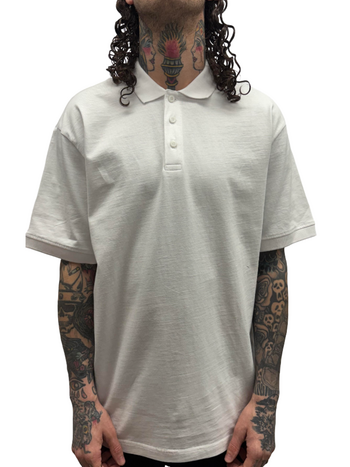 Only & Sons HOMMES FRED LIFE RLX SS POLO BRIGHT WHITE