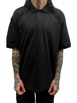 Only & Sons HOMMES FRED LIFE RLX SS POLO BLACK
