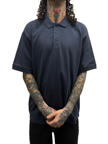 Only & Sons HOMMES FRED LIFE RLX SS POLO BLUE NIGHTS