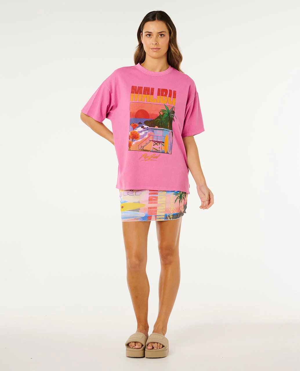 RIP CURL FEMMES HAYLEY O HERITAGE TEE