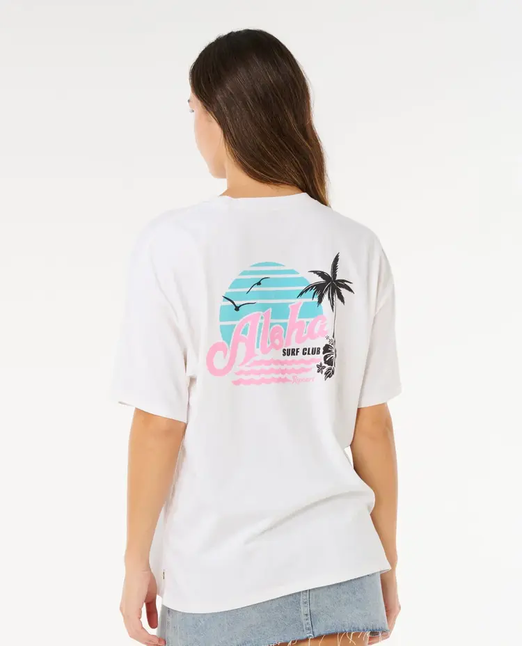 RIP CURL FEMMES ALOHA HERITAGE TEE