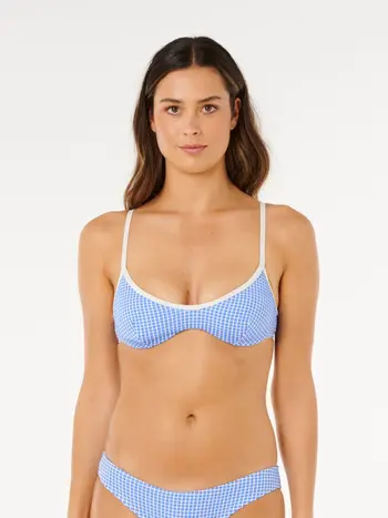 RIP CURL WOMEN'S POOLSIDE MULTI FIT TOP BLUE