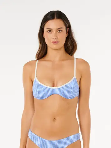 RIP CURL WOMEN'S POOLSIDE MULTI FIT TOP BLUE