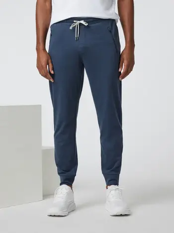 Vuori HOMMES PONTO PERFORMANCE JOGGER 28" AZURE HEATHER