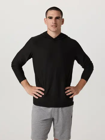 Vuori MEN'S STRATO TECH HOODIE BLACK