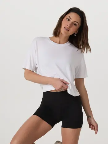 Vuori FEMMES ENERGY TEE WHITE