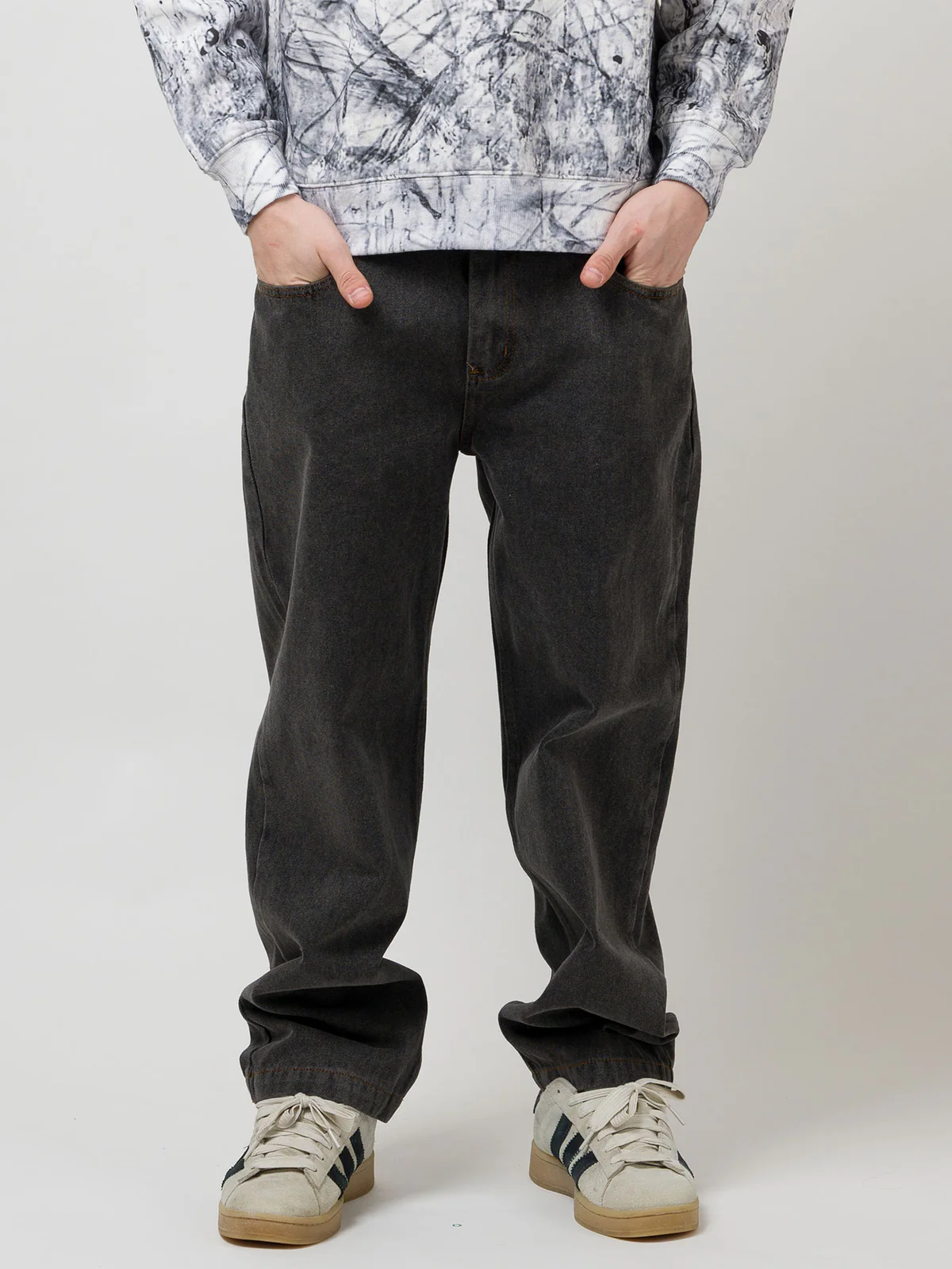 LOVIAH HOMMES OG BAGGY ACID 5 POCKET DENIM PANTS