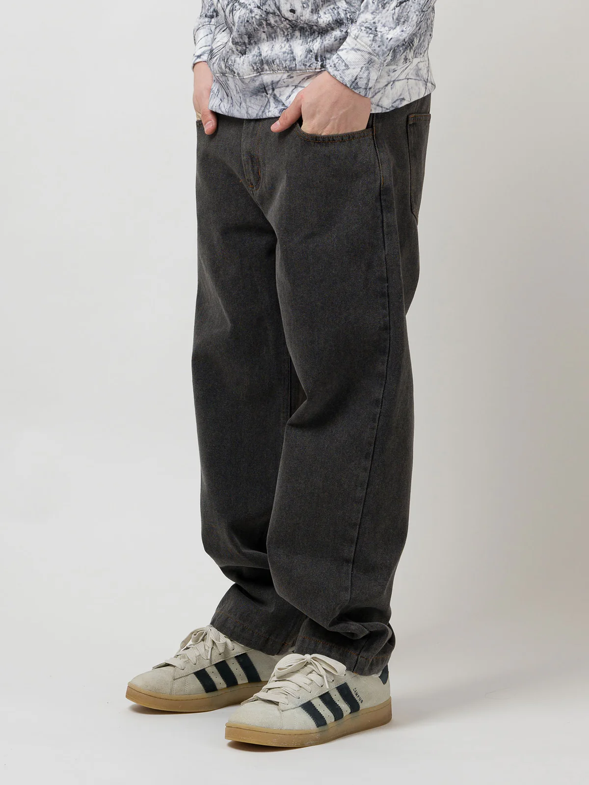 LOVIAH HOMMES OG BAGGY ACID 5 POCKET DENIM PANTS