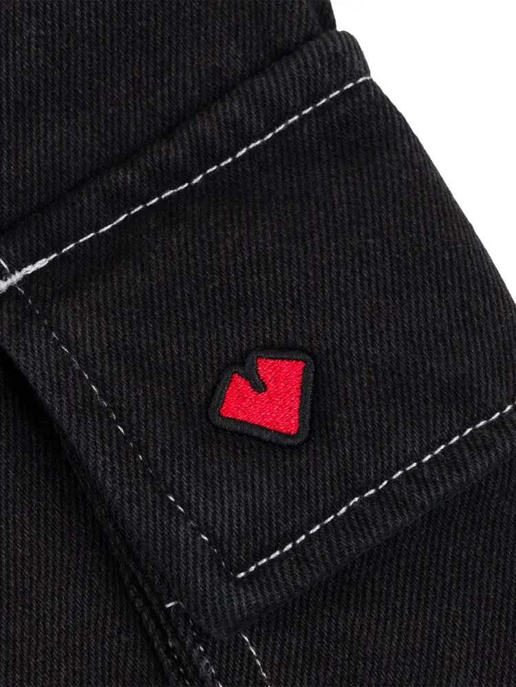 LOVIAH HOMMES HEAVY DUTY CARGO DENIM PANTS