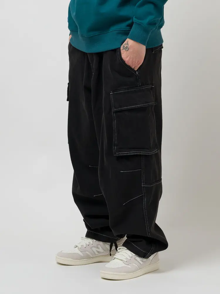 LOVIAH HOMMES HEAVY DUTY CARGO DENIM PANTS