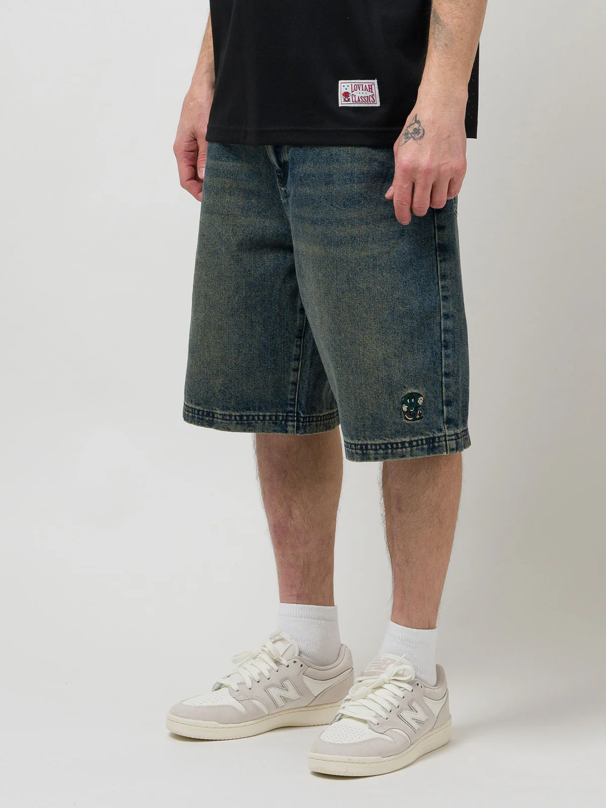 LOVIAH HOMMES JHORTS DENIM SHORTS