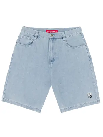 LOVIAH HOMMES JHORTS DENIM SHORTS WHITE BLUE WASH