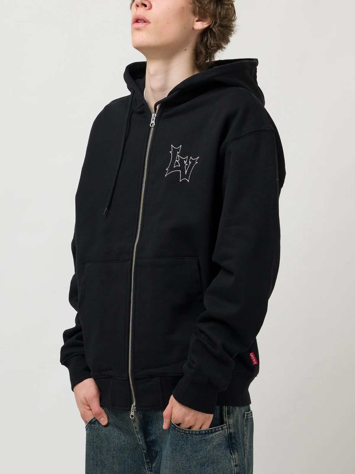 LOVIAH MEN'S HELL-V ZIP HOODIE