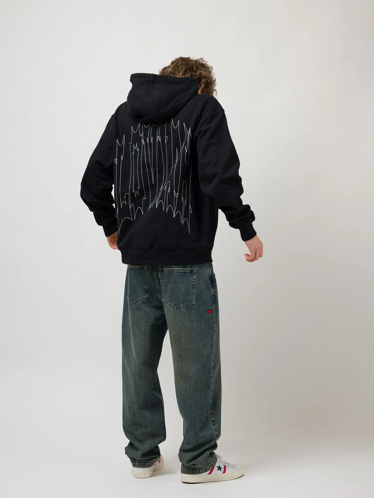 LOVIAH MEN'S HELL-V ZIP HOODIE