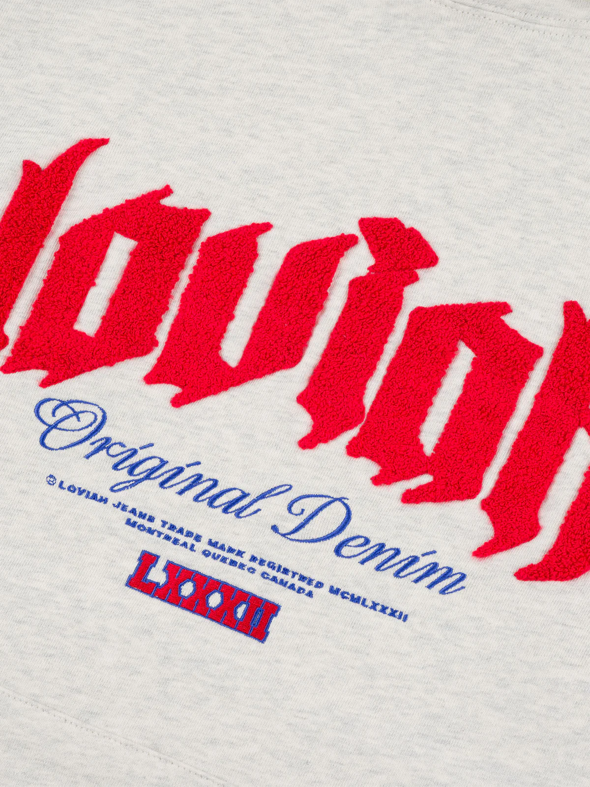 LOVIAH MEN'S ORIGINAL DENIM HOODIE