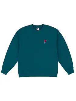 LOVIAH MEN'S HEARTMAN CREWNECK TEAL