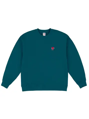 LOVIAH HOMMES HEARTMAN CREWNECK TEAL