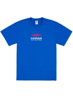 LOVIAH MEN'S LOVBRO T-SHIRT BLUE