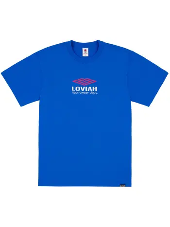 LOVIAH HOMMES LOVBRO T-SHIRT BLUE
