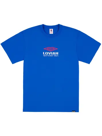 LOVIAH HOMMES LOVBRO T-SHIRT BLUE