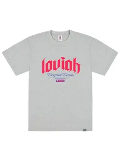 LOVIAH MEN'S ORIGINAL DENIM T-SHIRT HEATHER GREY