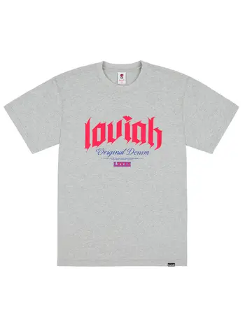 LOVIAH HOMMES ORIGINAL DENIM T-SHIRT HEATHER GREY