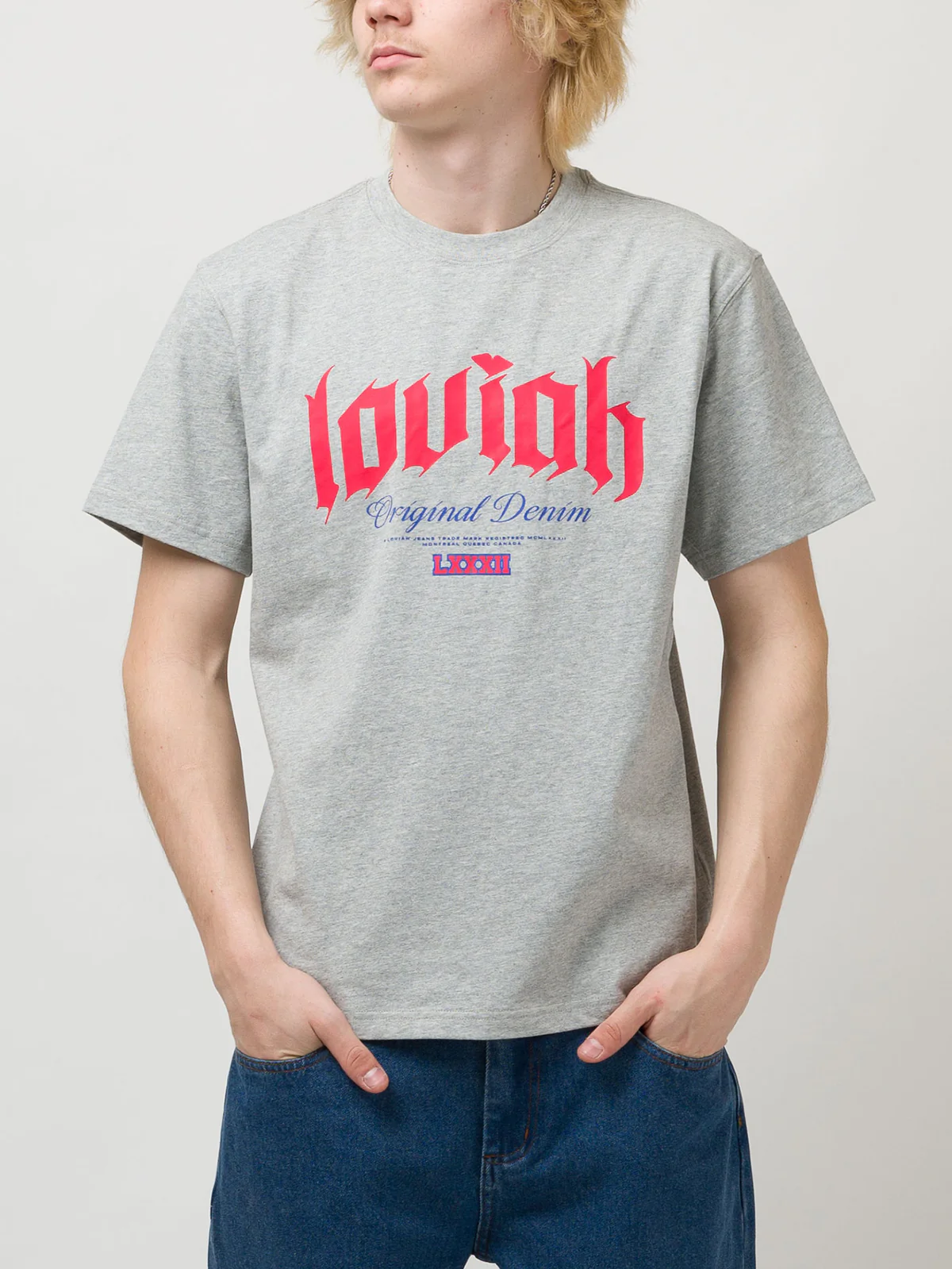 LOVIAH MEN'S ORIGINAL DENIM T-SHIRT