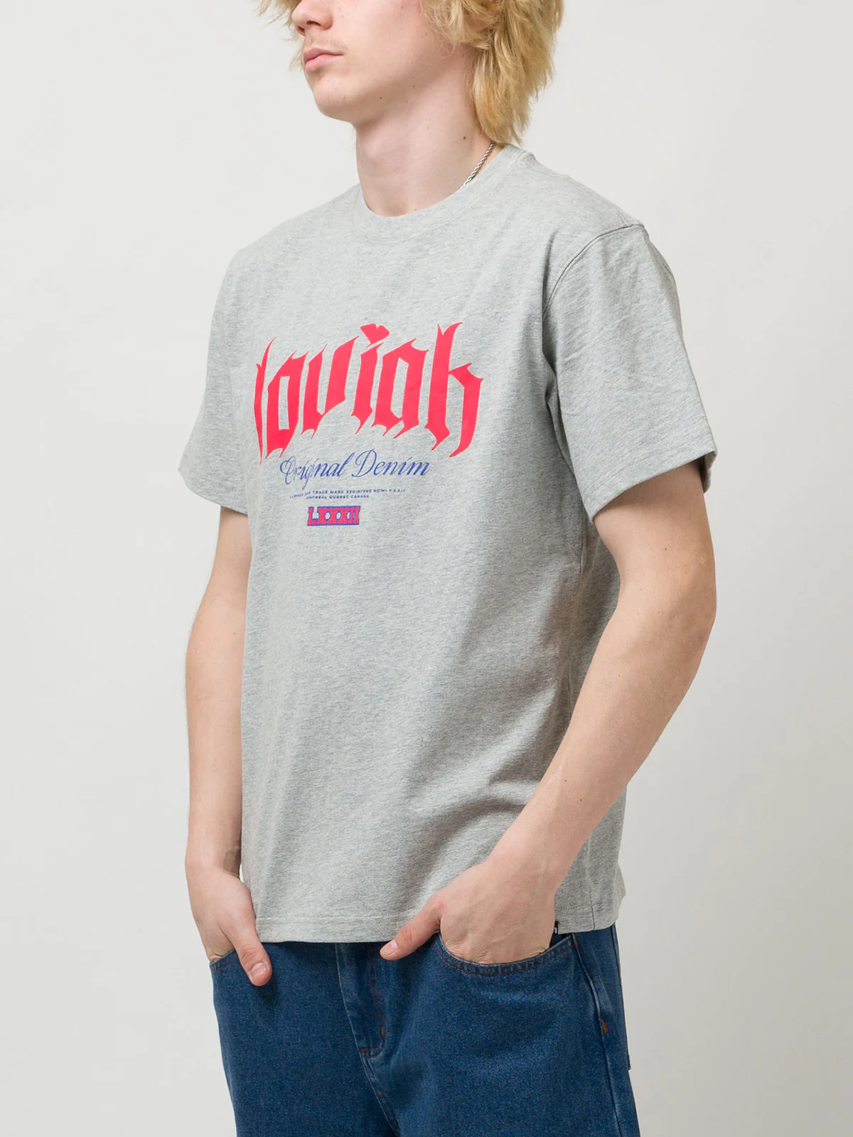 LOVIAH MEN'S ORIGINAL DENIM T-SHIRT