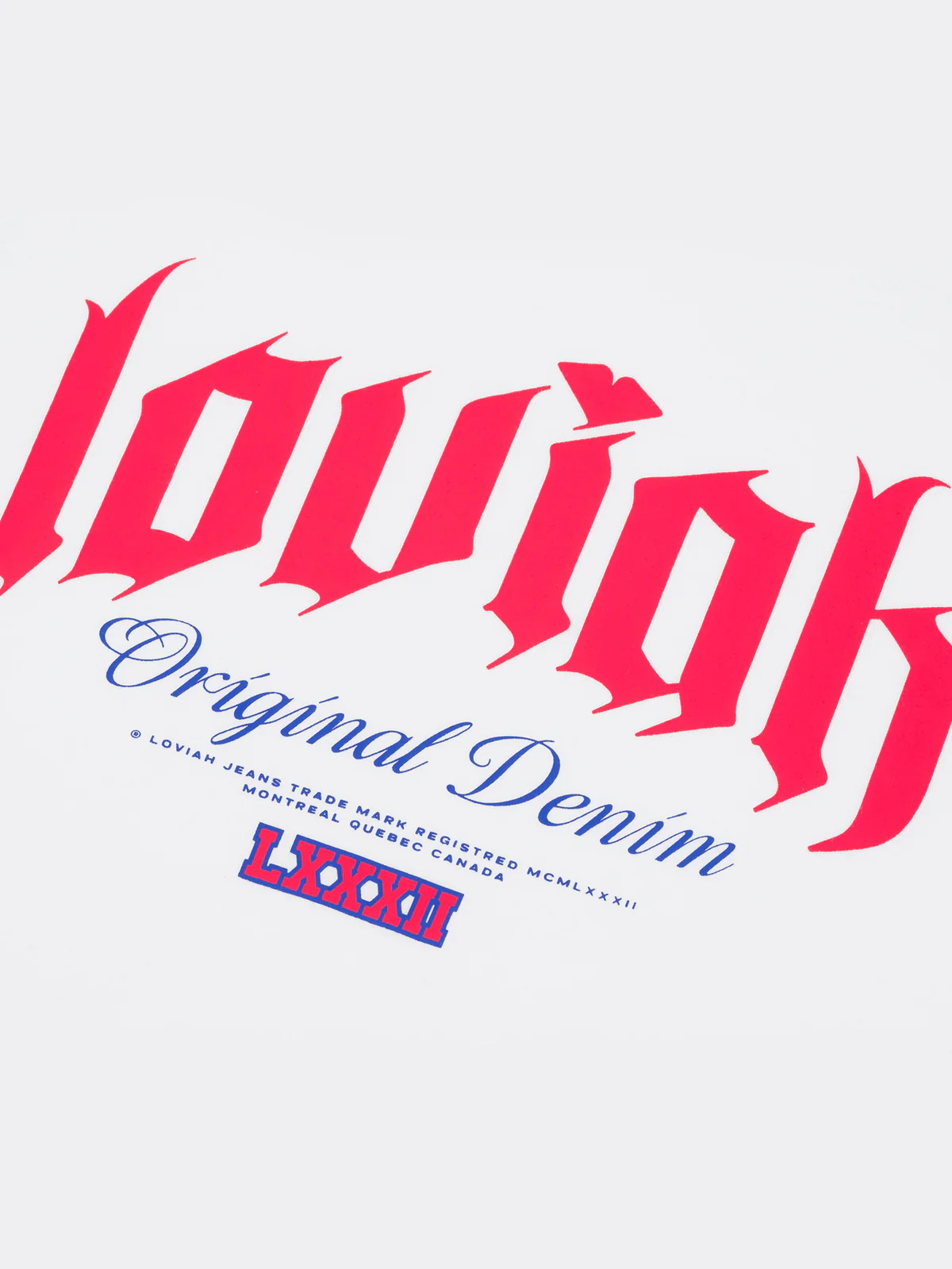 LOVIAH MEN'S ORIGINAL DENIM T-SHIRT