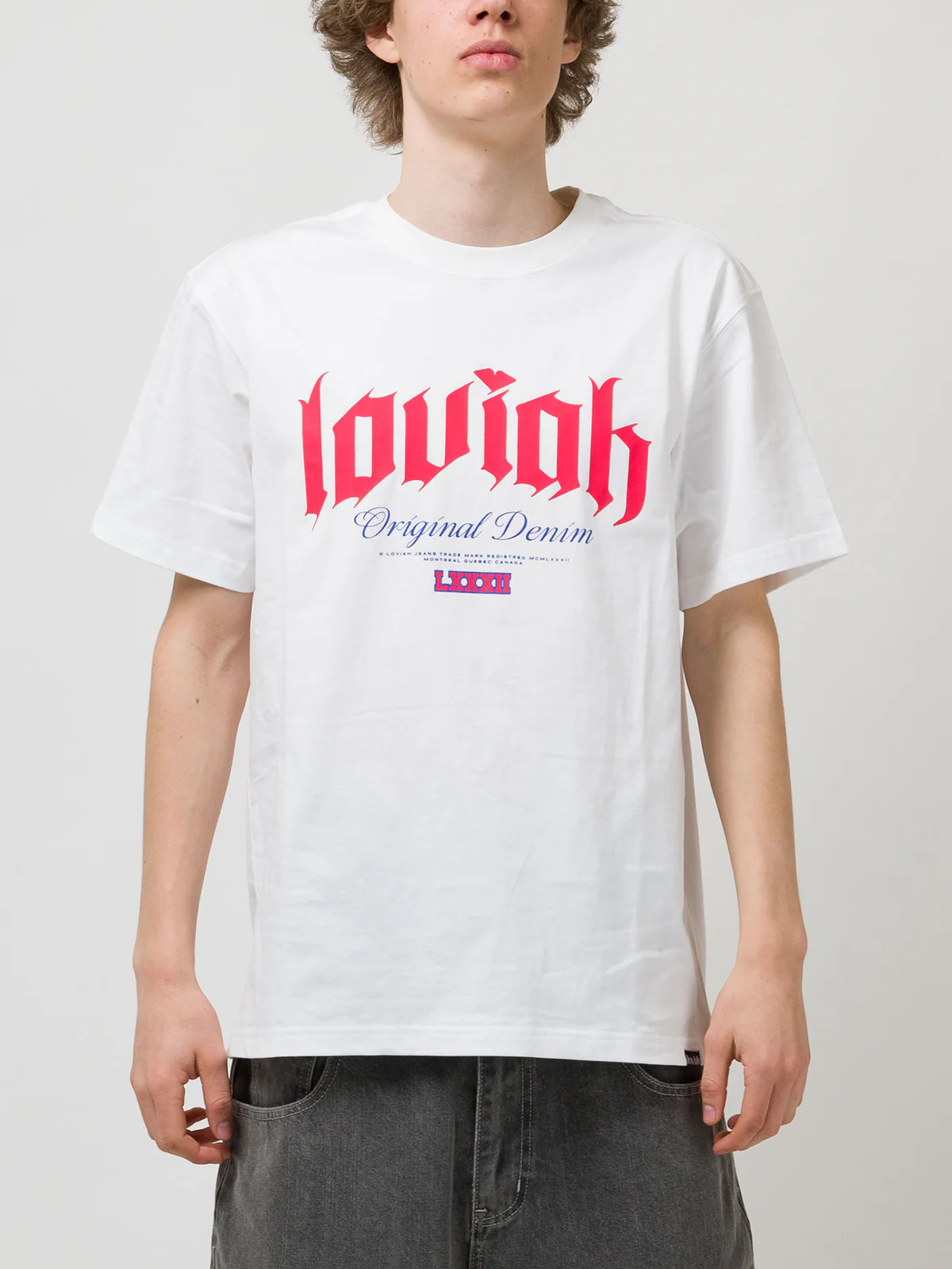 LOVIAH MEN'S ORIGINAL DENIM T-SHIRT