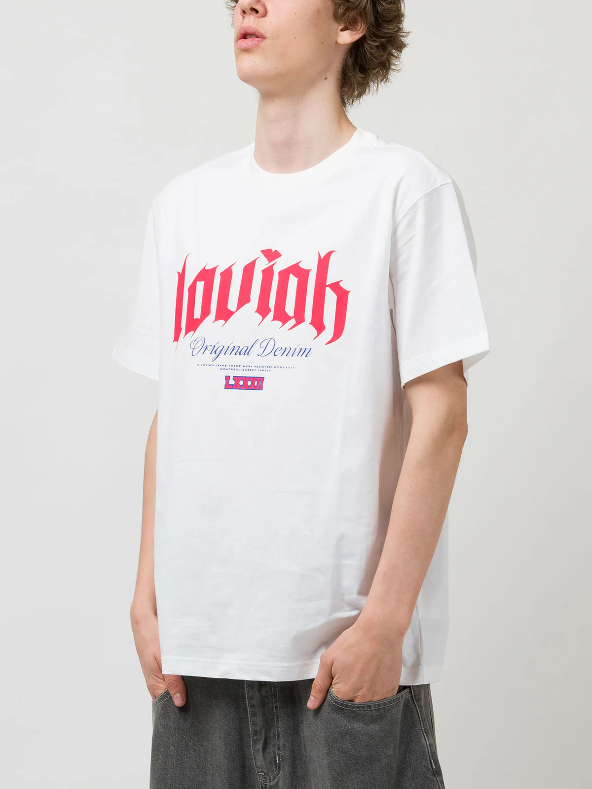 LOVIAH MEN'S ORIGINAL DENIM T-SHIRT