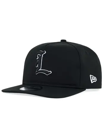LOVIAH HOMMES BIG L 1920 NEW ERA CAP BLACK