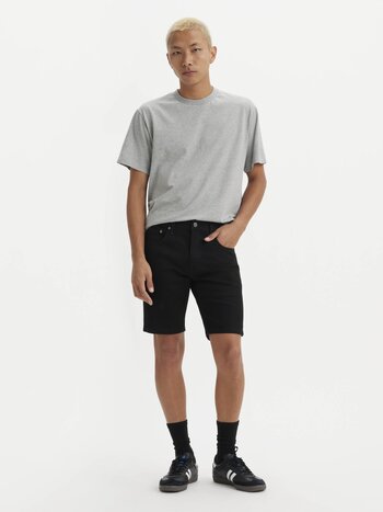 Levis MEN'S 412 SLIM SHORTS STEEL BLACK ADV SHORT