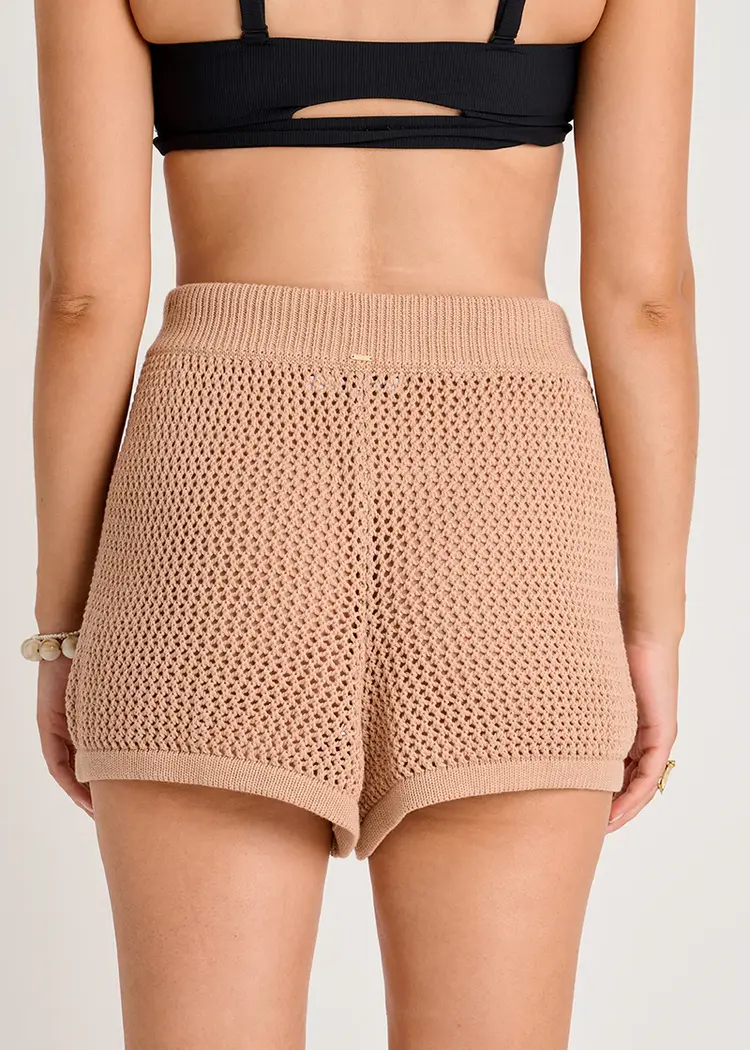 Everyday Sunday FEMMES COTTON CROCHET COVER UP SHORTS
