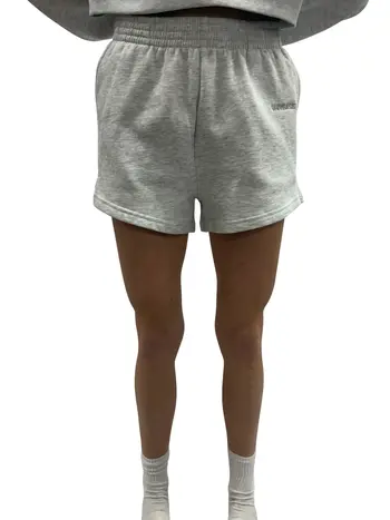 Universe Boardshop WOMEN'S BRO-D SWEATSHORT 7'' ASH HEATHER