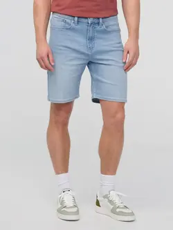 Du/er MEN'S PERFORMANCE DENIM+RELAXED SHORT 9'' SIESTA