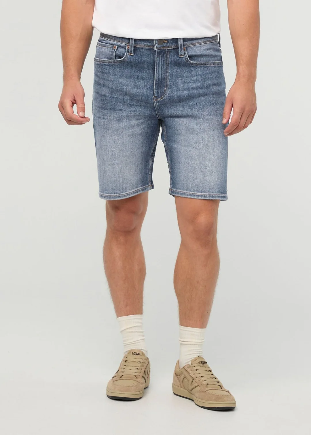Du/er MEN'S PERFORMANCE DENIM+RELAXED SHORT 9''