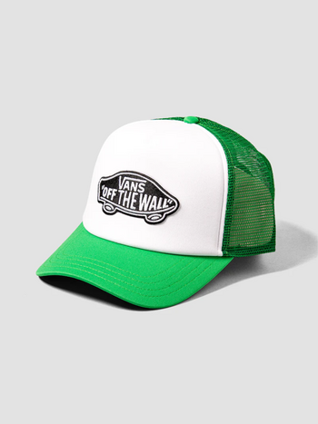 Vans MEN'S CLASSIC PATCH CURVED BILL TRUCKER VIVID VERDANT