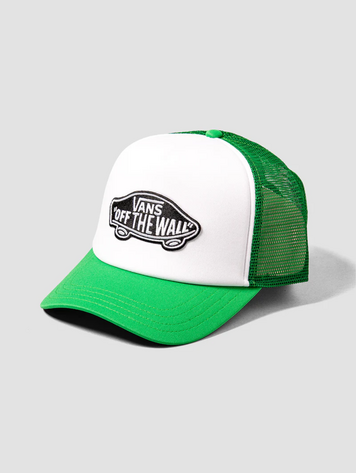 Vans MEN'S CLASSIC PATCH CURVED BILL TRUCKER VIVID VERDANT