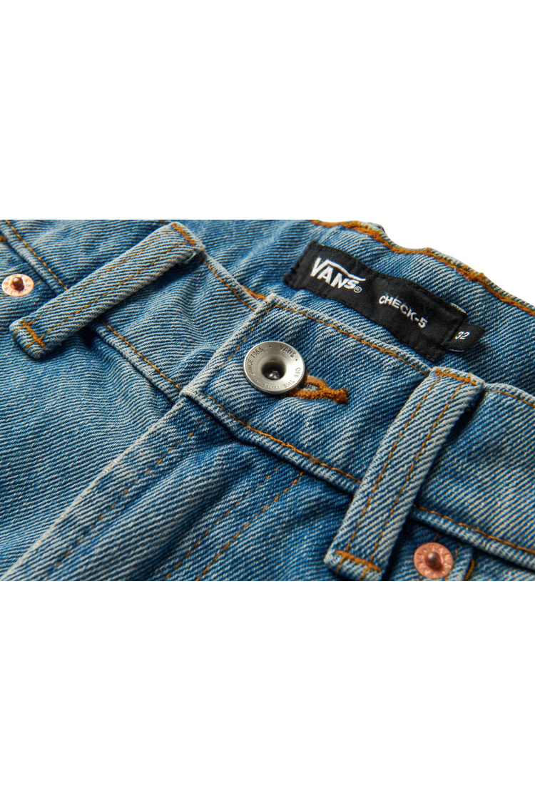 Vans HOMMES CHECK-5 BAGGY DENIM SHORT