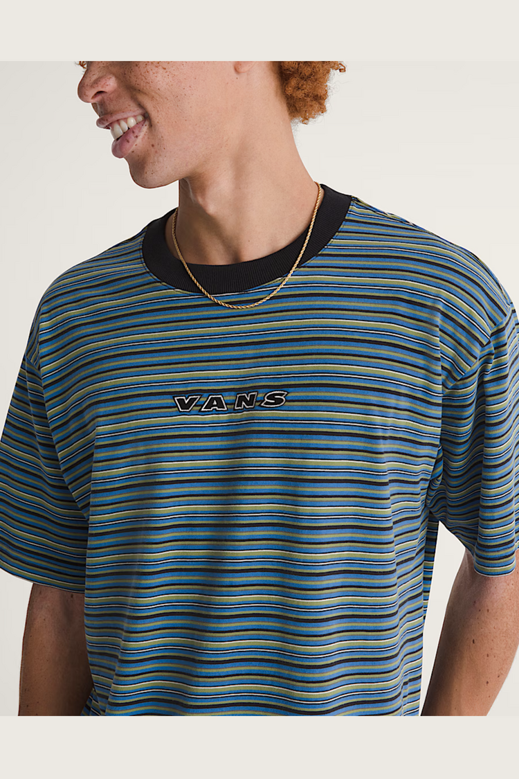 Vans HOMMES CAMERON STRIPE SS KNIT SHIRT