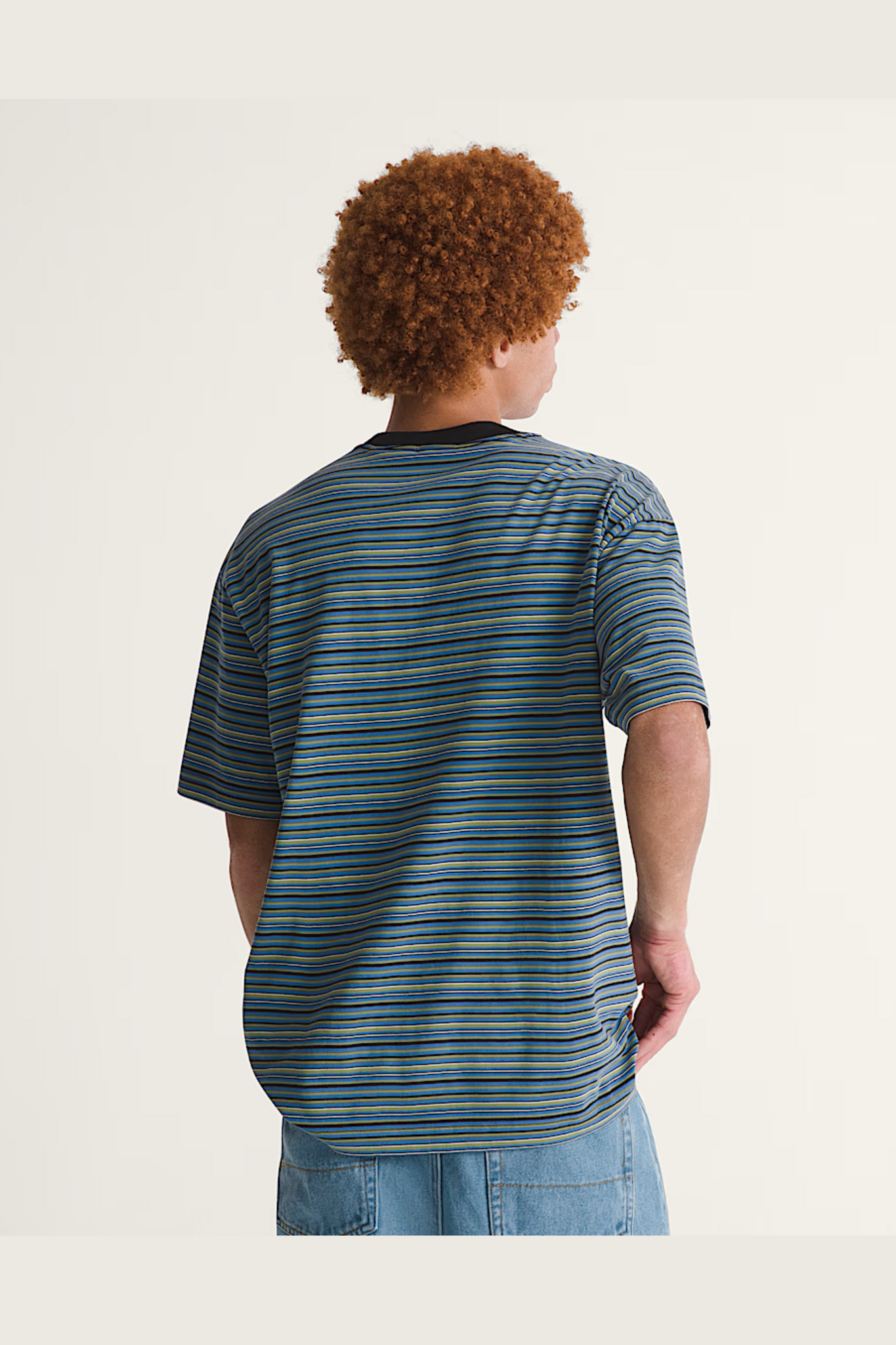 Vans MEN'S CAMERON STRIPE SS KNIT SHIRT