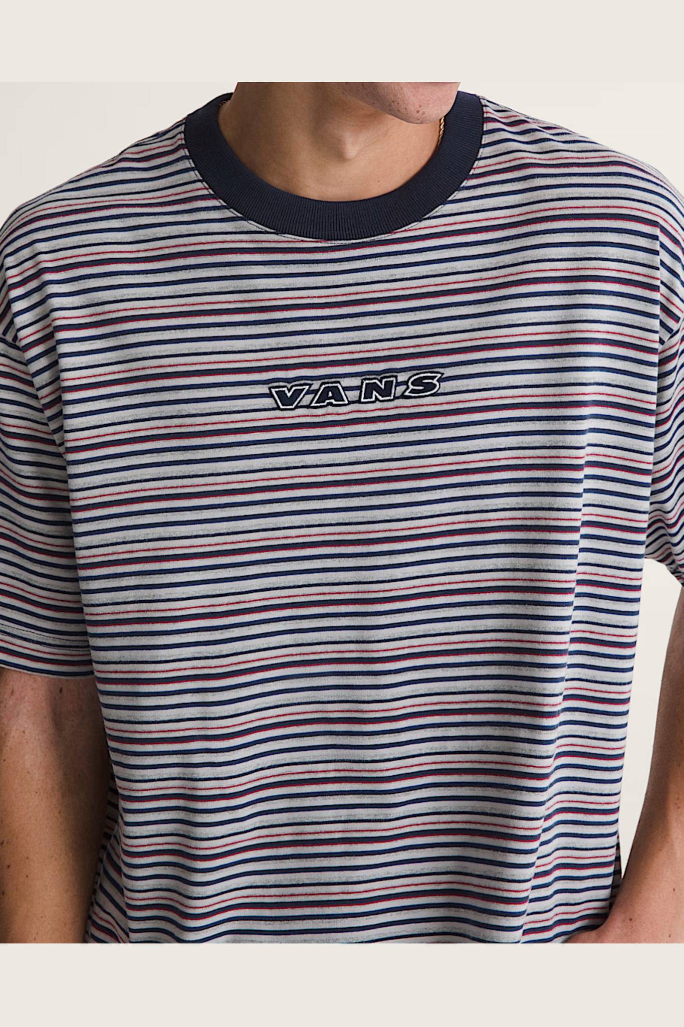 Vans MEN'S CAMERON STRIPE KNIT SHIRT