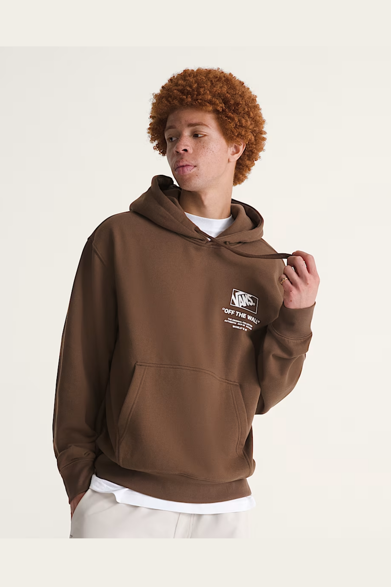 Vans MEN'S STACKED HI PULLOVER HOODIE