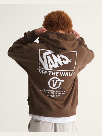 Vans HOMMES STACKED HI PULLOVER HOODIE VINTAGE COCOA BROWN