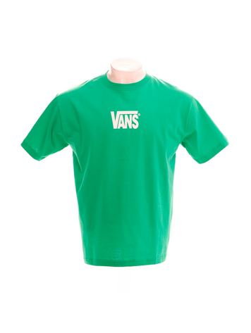 Vans HOMMES STRETCH LOGO SS TEE VIVID VERDANT