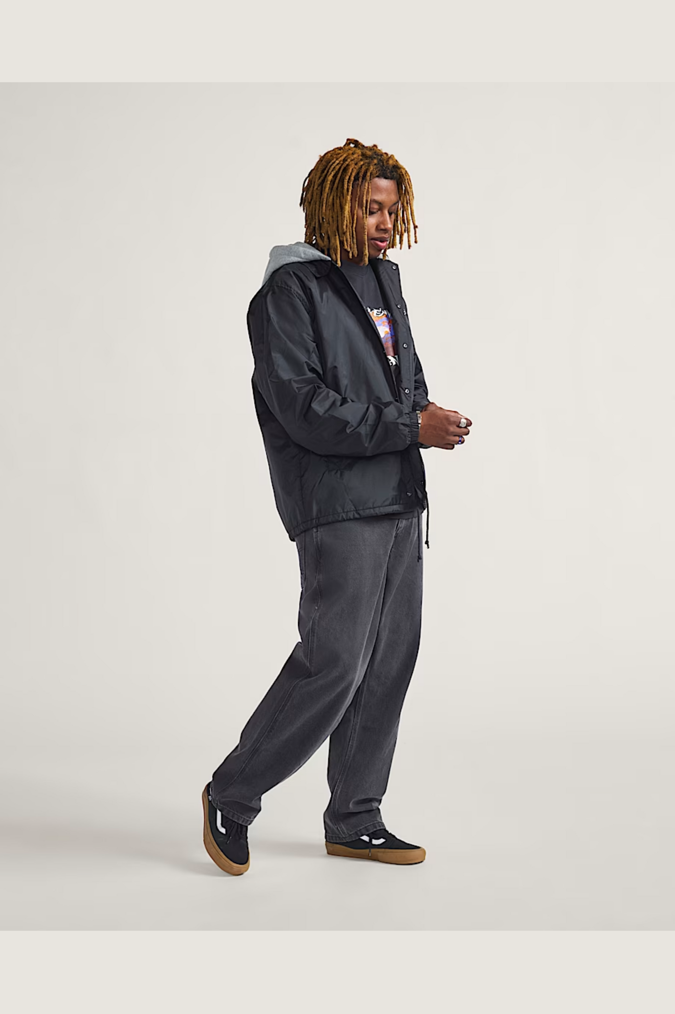 Vans MEN'S TORREY HOODED COACH'S JACKET