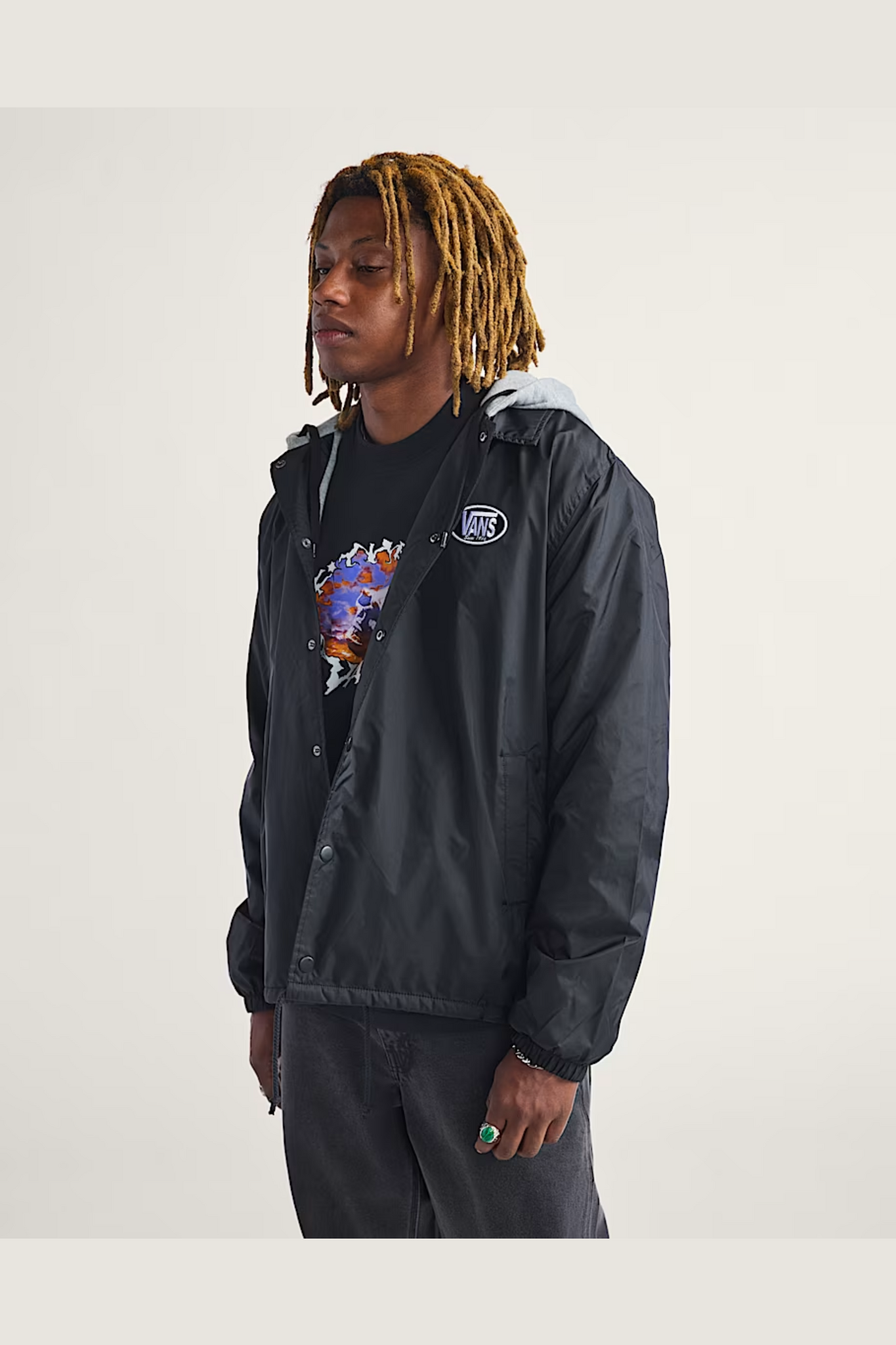 Vans MEN'S TORREY HOODED COACH'S JACKET